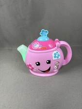 Fisher Price Laugh  Learn Smart Stages Sweet Manners Pink Teapot Musical Works