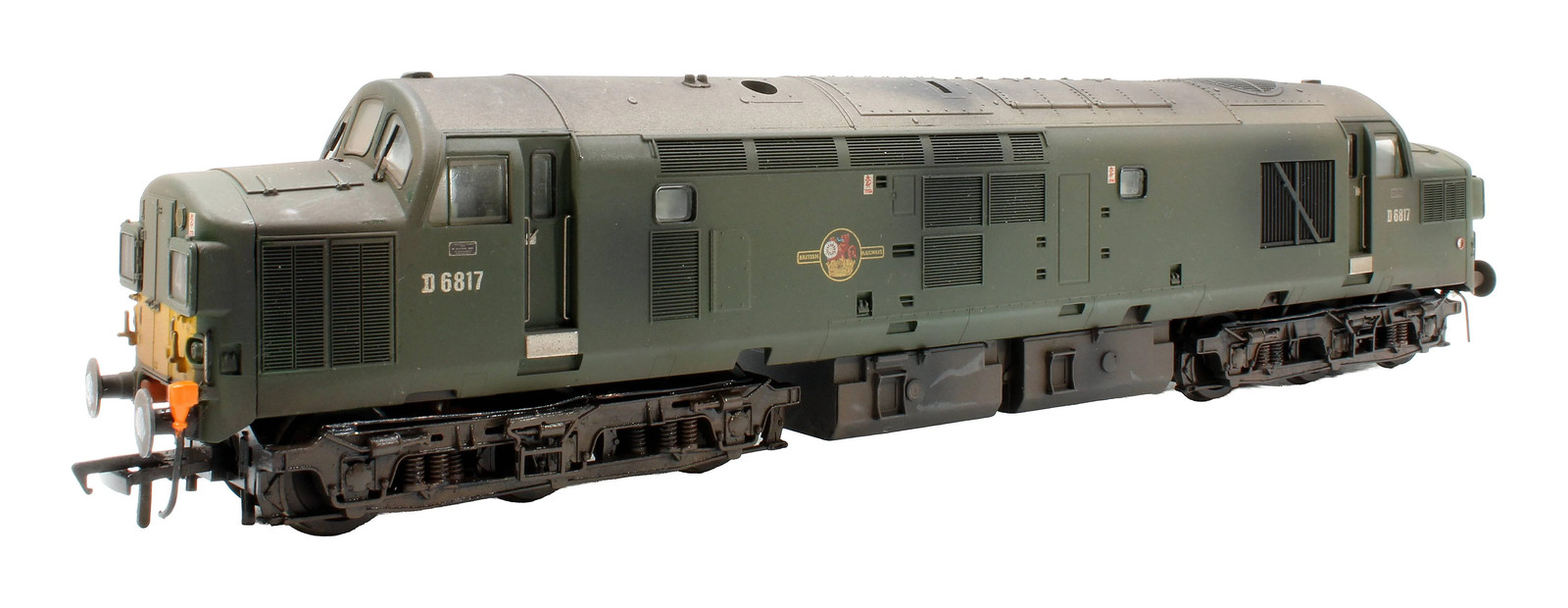 BACHMANN OO GAUGE 32-782 BR CLASS 37/0 'D6817' DIESEL LOCO *DCC/WEATHERED*