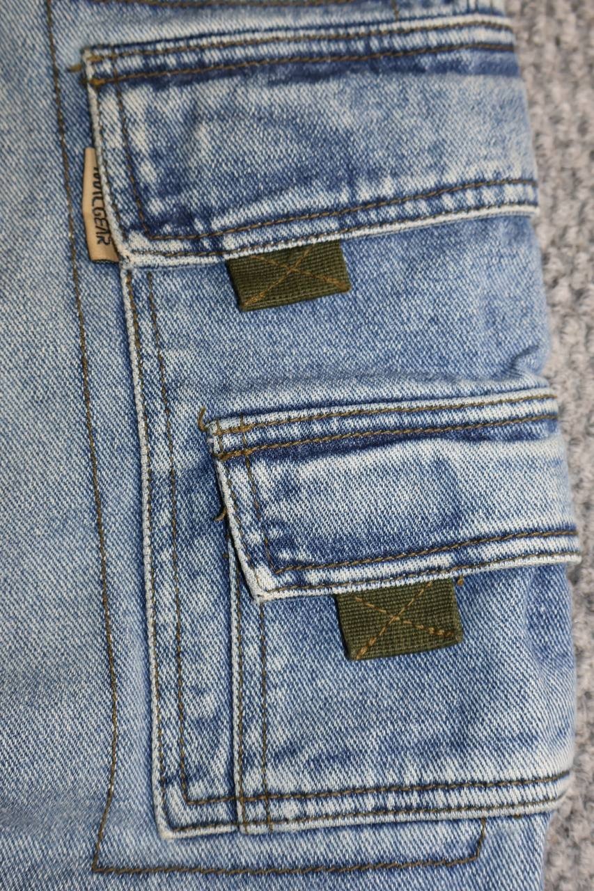 Vintage 90s MACGear Rave Cargo Jeans 36x30 Baggy Wide… - Gem