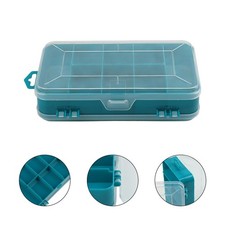 Screws Tool Box Bolts Nuts Organizer Shell Case Workshop Accessories 8-Slot