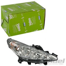 VALEO H1 H7 SCHEINWERFER RECHTS passend für PEUGEOT 207 207/207+ | 043239