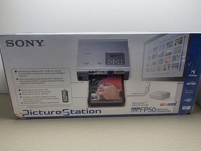 Sony DPP-FP50 Picture Station Photo Printer Vintage New In Box