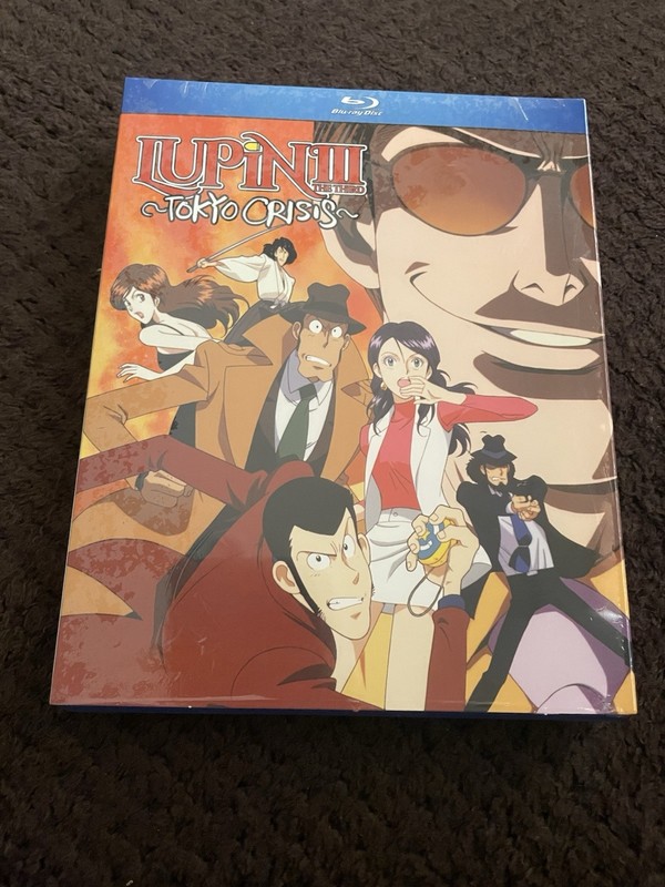 Lupin The Third 3rd III Blu Ray Tokyo Crisis New Sealed Slipcover Discotek
