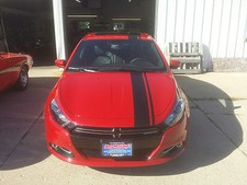 8" OFFSET Rally Stripes Decal Decals Graphics FIT ALL YR MODEL Dodge DART