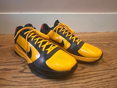 シューズ(男性用) NIKE Kobe 5 protro Bruce Lee nike KOBE 5 PROTRO BRUCE LEE Men's Basketball Sneakers UK 10.5