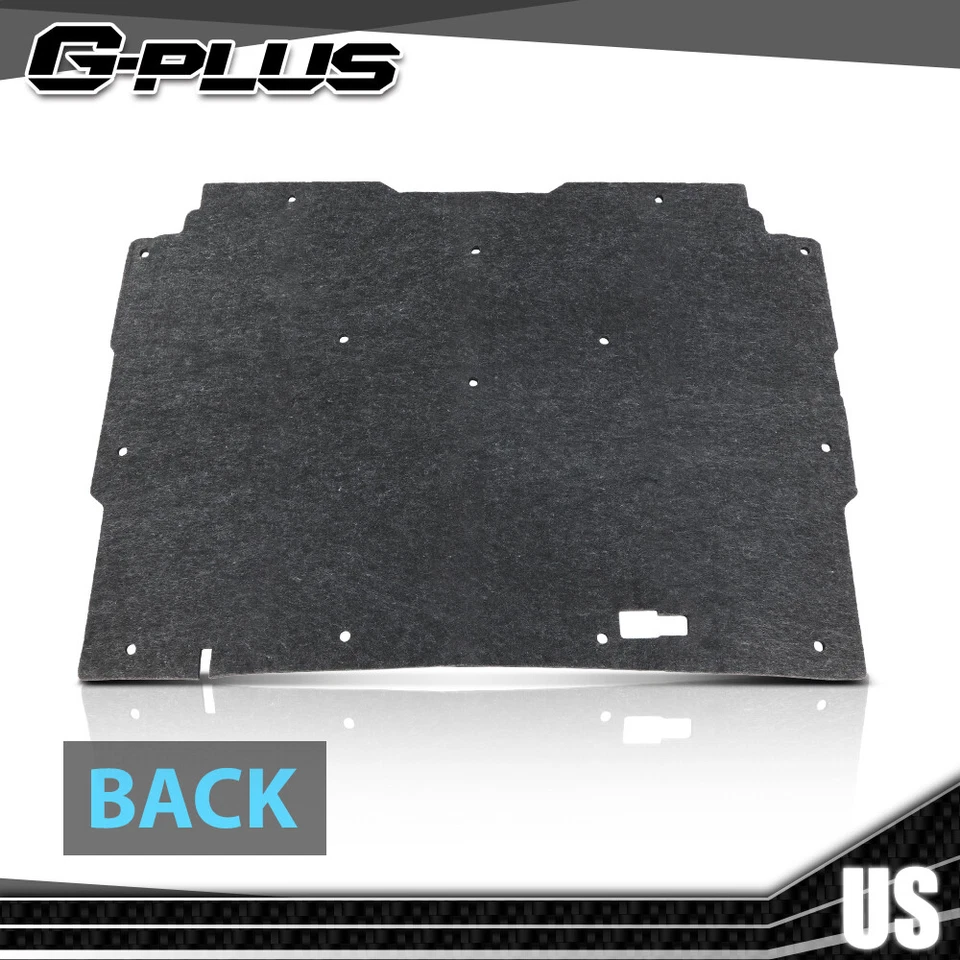 Almohadilla aislante de capó apta para camioneta Chevrolet S10 1982-1993 y Blazer de 1/2" con clips Foto 3 de 4