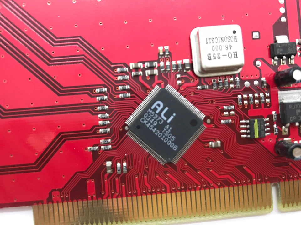 ALI M5273 A1 4- PORT USB 2.0 CONTROLLER KARTE PCI #GK11738 - Bild 2 von 3