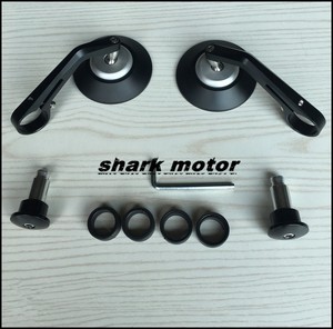 USA-Round-Motorcycle-Rear-View-Handle-Bar-End-Rearview-Side-Cafe-Racer-Mirrors