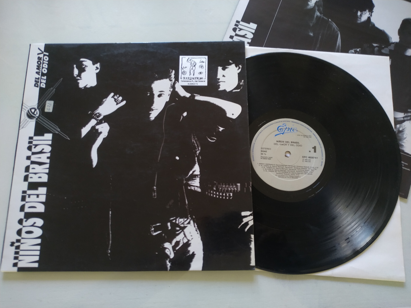 Children of Brazil Love and Hate 1989 Epic EPC 465974 - LP Vinyl 12"" VG/VG