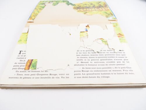 Pop-up Le Petit Chaperon Rouge Grolleron éditions Lucos - Imagen 3 de 7