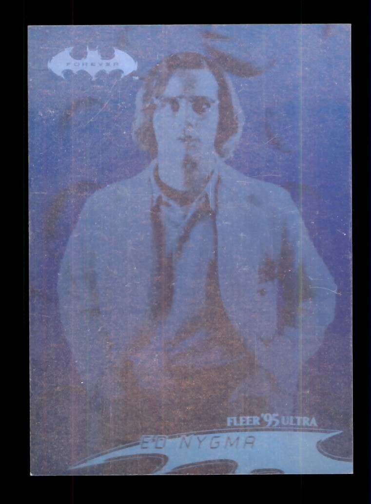 1995 FLEER ULTRA BATMAN FOREVER HOLOGRAM #3 ED NYGMA