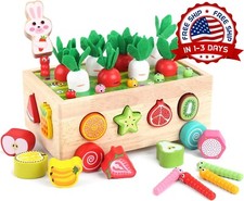 Juguetes Educativos De Madera Para Regalos Para Niños De 2, 3 Y 4 Años Y Arriba.