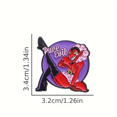 Powerpuff Girls Him Enamel Pin Hat Backpack Jackets Badge Lapel Animation Brooch - Picture 2 of 2