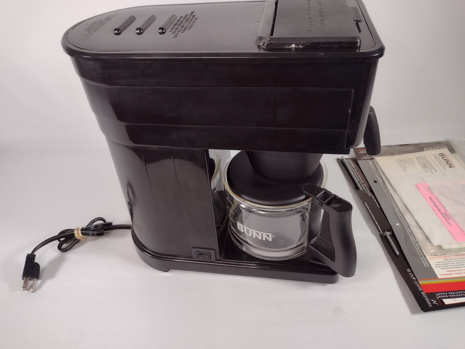 Bunn Coffee Maker Model GRXB Black 10 Cup Drip Coffee Maker. eBay