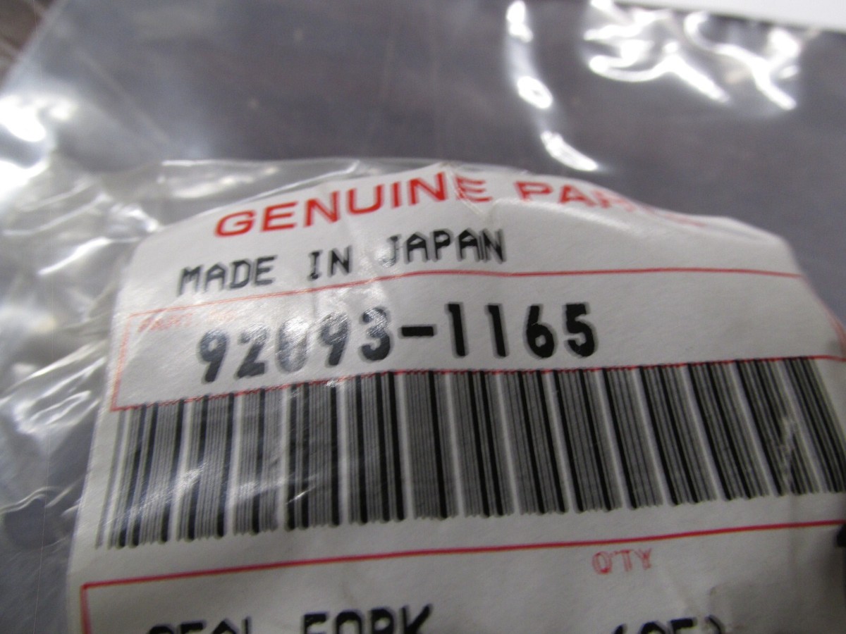 まる　1104545 KAWASAKI OEM NEW seal 92093-1165 OEM NEW #10196 | eBay
