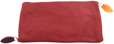 Double Sided Glasses Case for Two Pairs with Zipper. Quality Full Grain Leather.