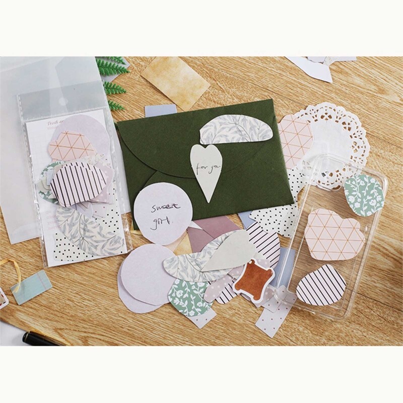 Wrapping Stickers Gift Wrapping Stickers for Children Students Girl Women Scrapbooking ...
