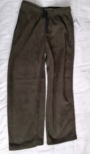 NEW KIDS OLD NAVY SIZE M 8 THICK FLEECE PANTS NWT GREEN