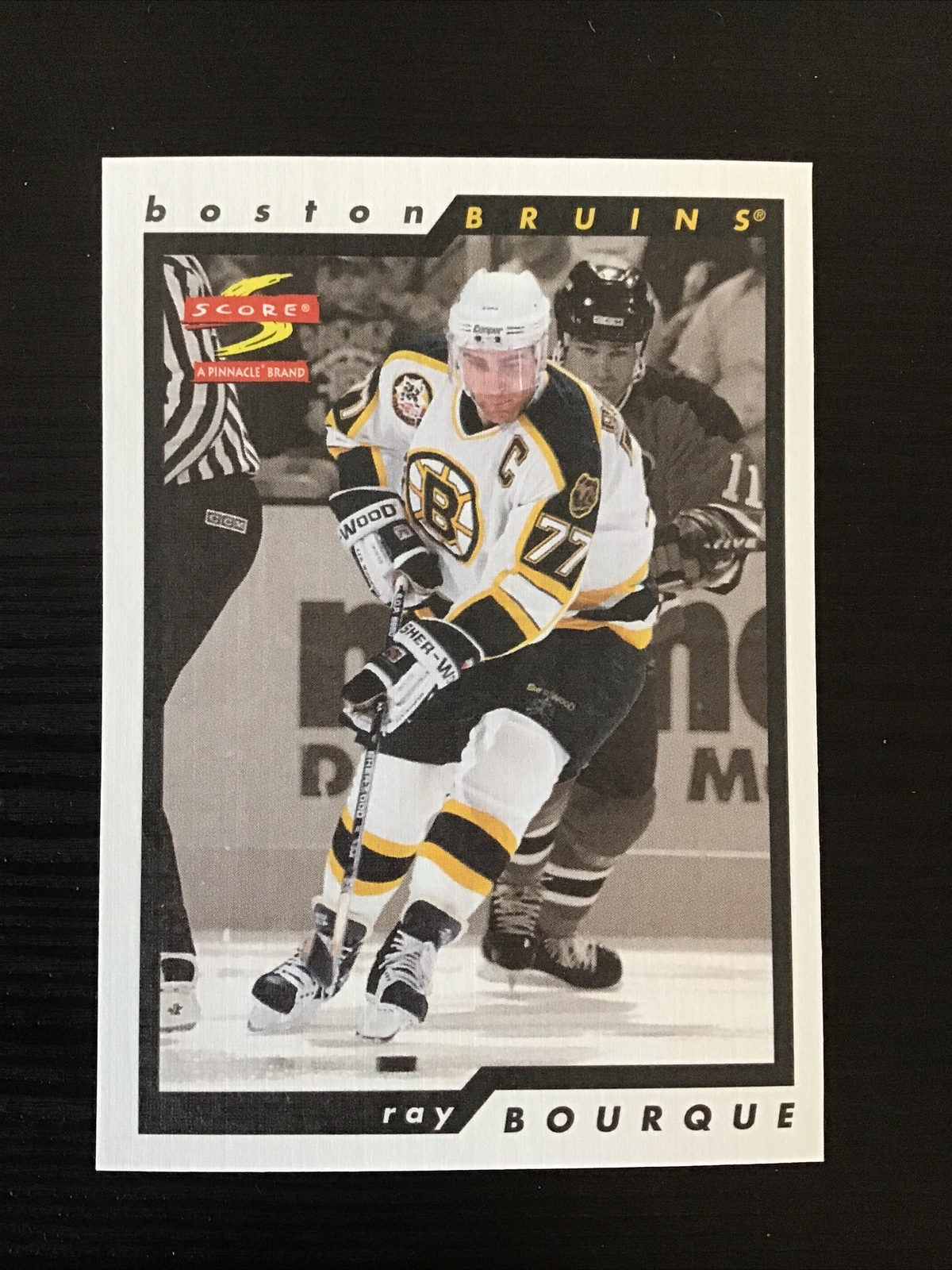1996-97 Score - Golden Blades #53 Ray Bourque - Boston Bruins - HOF