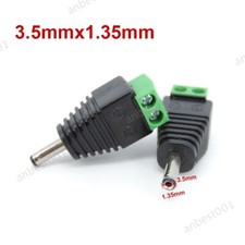 1/5/10pcs DC male Connector 3.5 1.35MM 3.5mmx1.35mm Power Jack Adapter Plug