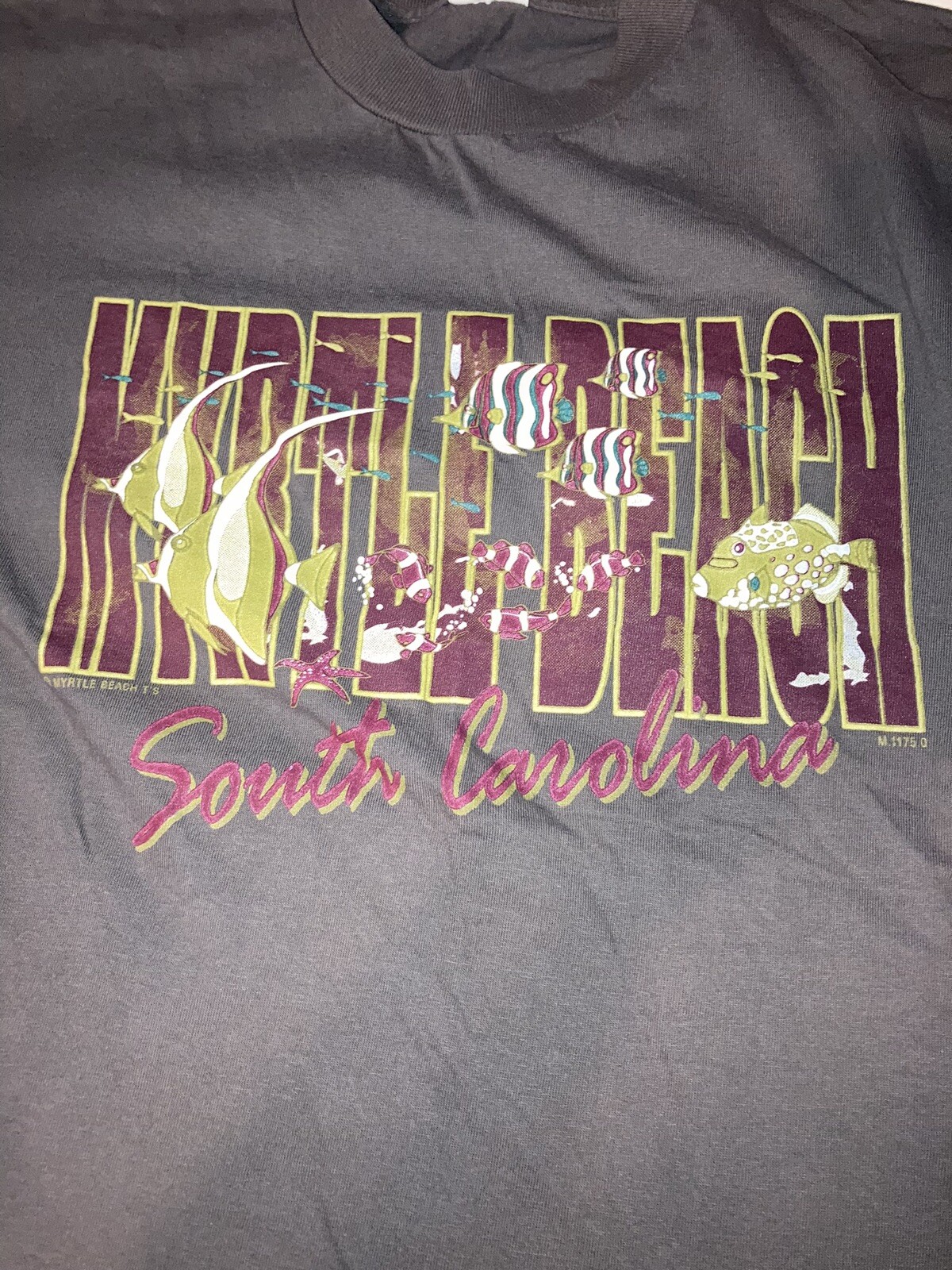 Mens Vintage 90s Top Dawg Myrtle Beach South Carolina… Gem