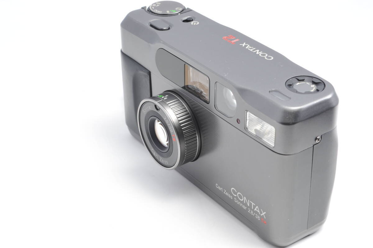 ■ 美品 ■ CONTAX T2 Sonner 38mm F2.8 T* CONTAX T2 Carl Zeiss Sonnar 2.8/38 T Compact Film Camera