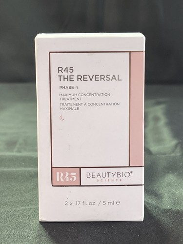 SEALED BeautyBio R45 The Reversal Phase 4 Size 2 x .17 fl oz (See Photos)
