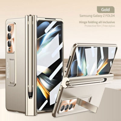360 Handyhülle für Samsung Z Fold7 Fold6 Glas Magnetisch Schutz Hinge Hardcover