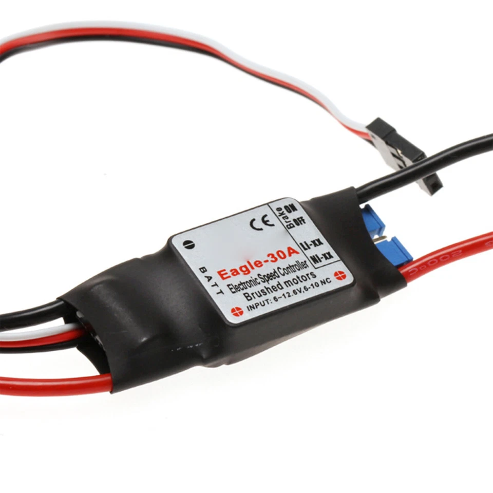 Hobbywing Eagle 30A Brushed ESC W/1A BEC Speed Controller For Brushed Motor HL - Image 4 of 4
