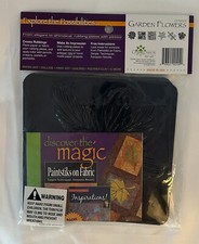 Cedar Canyon Textiles Garden Flowers Rubbing Plates Set of 6 CCT4004 NEW SEALED