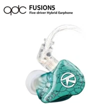 QDC Fusion 5 Driver Hybrid Custom In-Ear Monitor Earphones | Profession