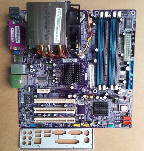 ACER 915GL-M5A(E91M) +CPU +MASCHERINA= TESTATA FUNZIONANTE - Afbeelding 5 van 9