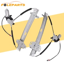 Pair Rear Side Window Regulator Assembly For 2003-08 Honda Pilot 748-512 748-513