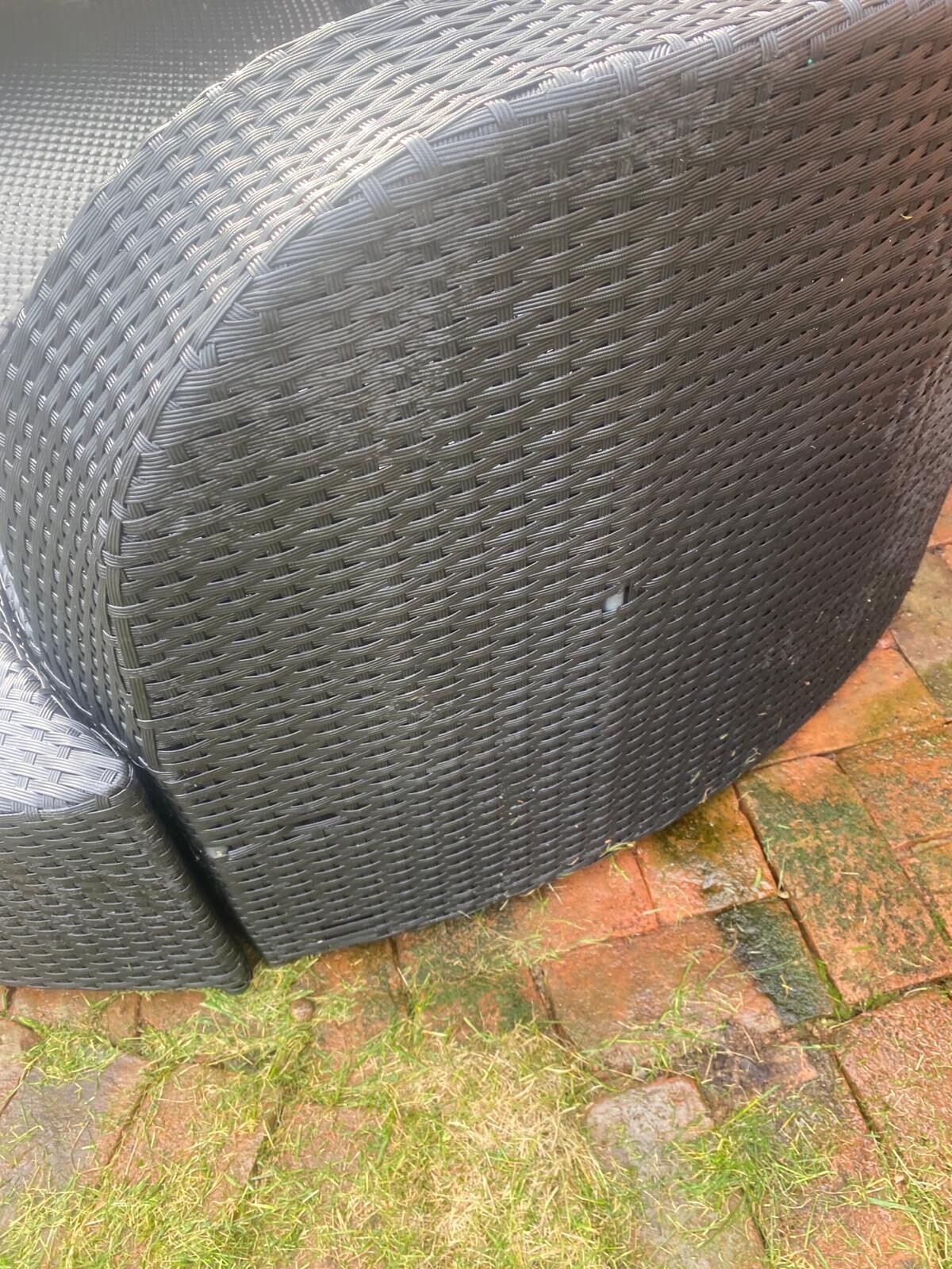 Rattan garden chair eBay