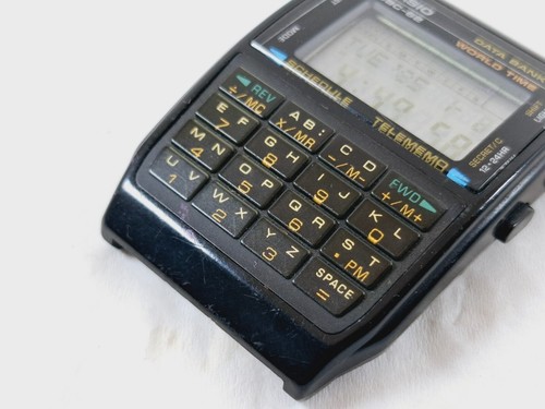RELOJ PULSERA CASIO DATA BANK DBC-62 WORLD TIME QUARTEZ CALCULADORA VINTAGE - Imagen 10 de 11