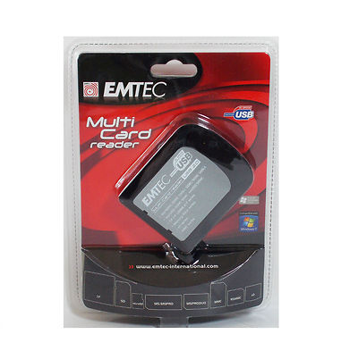 EMTEC EKLMFLUO2N MULTI CARD READER USB 2.0 UNIVERSAL SPEICHERLESER