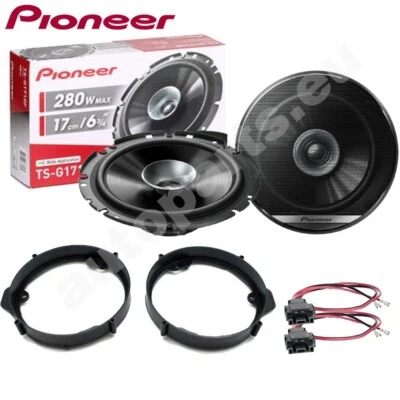 Kit 2 Enceintes Pioneer Biconiques Avant Pour Mercedes Classe A (W177) - Photo 1/4