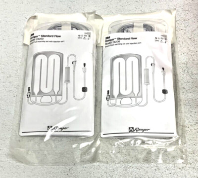 NEW Lot of 2 3M Ranger 24200 Standard Flow Blood/Fluid Warming System Set 31B