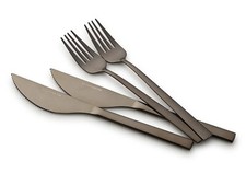 Echtwerk Pizzabesteck-Set Pizzaset Steakbesteck Essbesteck 4tlg  Edelstahl Neu