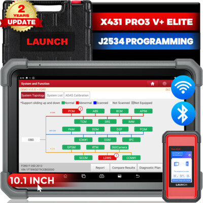 NEWEST LAUNCH X431 PRO 5 PRO3S+ ELITE OBD2 Diagnosegerät J2534 ECU Programmier