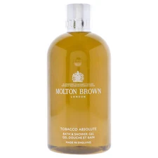 Tobacco Absolute by Molton Brown for Men - 10 oz Bath and Shower Gel