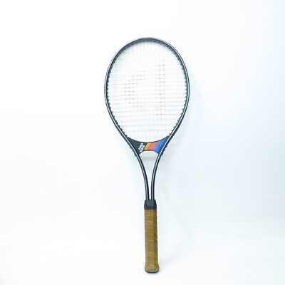 Vtg Donnay Mid 525 Tennis Racket Racquet w/leather Grip 4 1/2