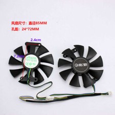 GeForce GTX950 / GTX 960 / GTX 1060 General Black Graphics Card Cooling Fan
