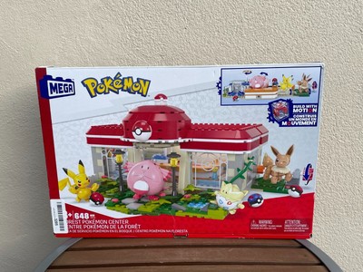 NEW Sealed Mega Construx Forest Pokemon Center 648 Piece Block Building Play Set