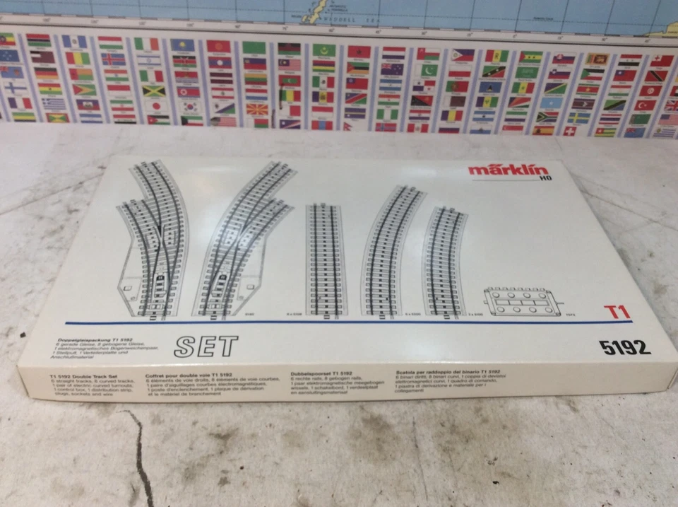 Marklin E 5192 T 1 Metal Double Track SET for H0 scale - Image 2 of 4