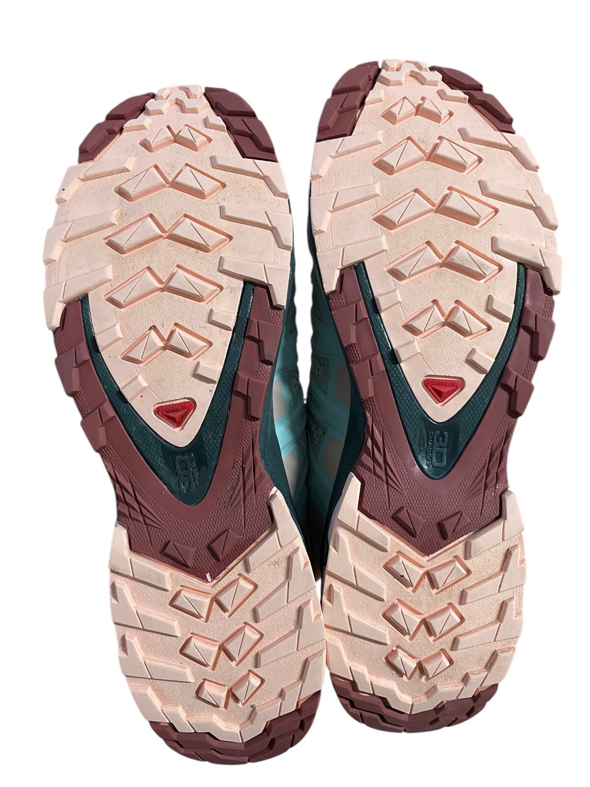 Scarpe da trekking trail running Salomon XA Pro 3D V8 da donna taglia US 10 usate in ottime condizioni