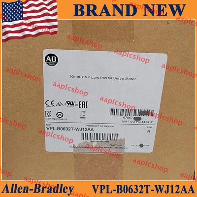 ALLEN BRADLEY VPL-B0632T-WJ12AA AB Kinetix VP Low Inertia Servo Motor New US
