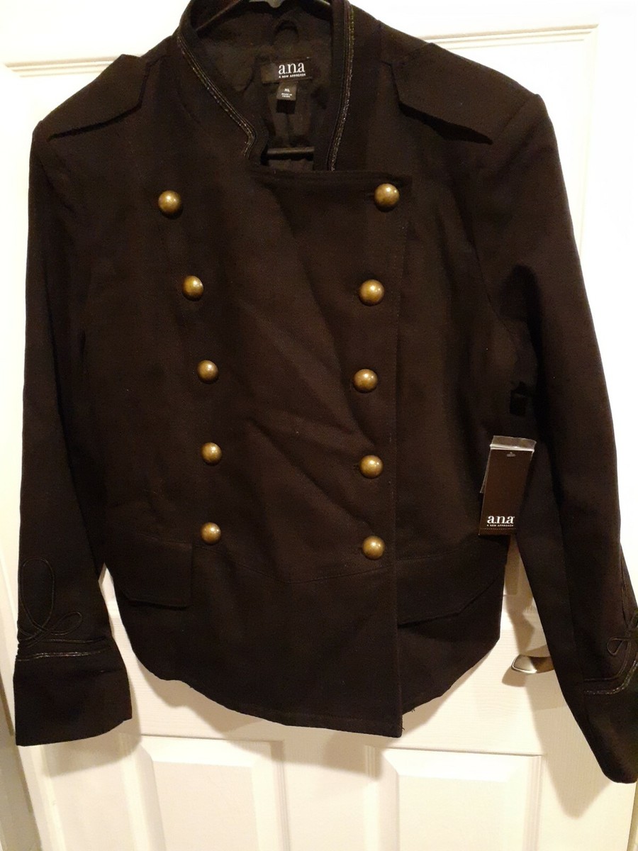 A.n.a A New Approach woman Jacket Black X-L rn93677 retail $70 | eBay