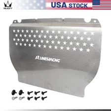 Oil Cooler Skid Plate Underhood Shield For BMW X3 X4M F97 F98 S58 3.0L Silver