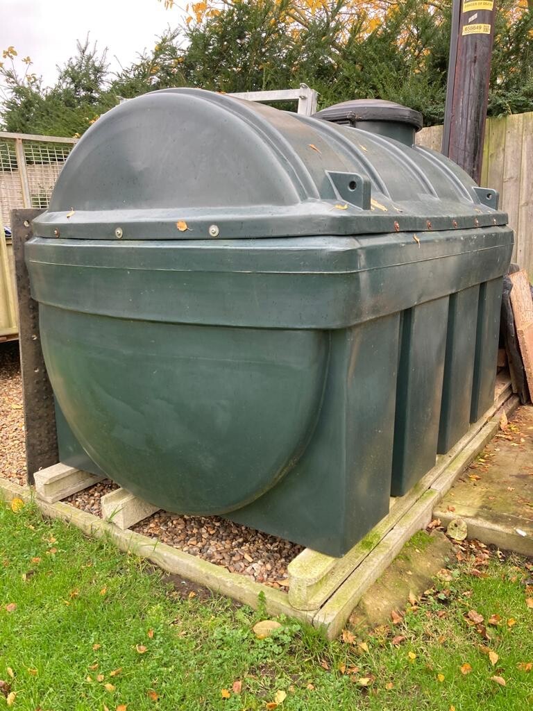 Used bunded heating oil tank eBay